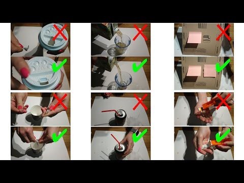 6 Вещей, которые большинство людей делают неправильно или топ 6 лайфхаков