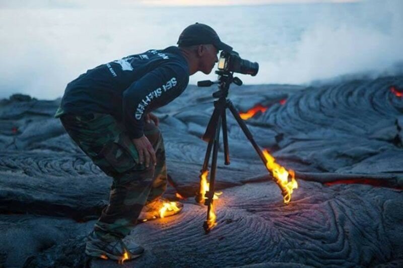 Работа фотографа 