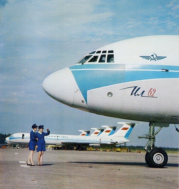 Первый полёт Ил-62 