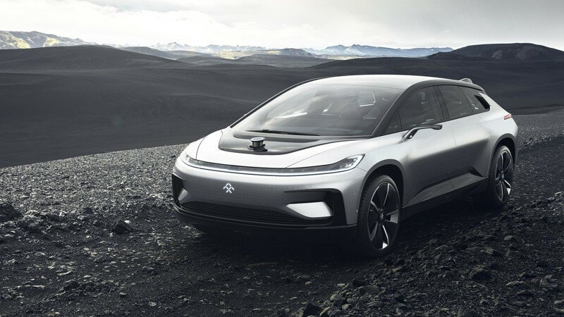 Faraday Future показала электрокар FF 91