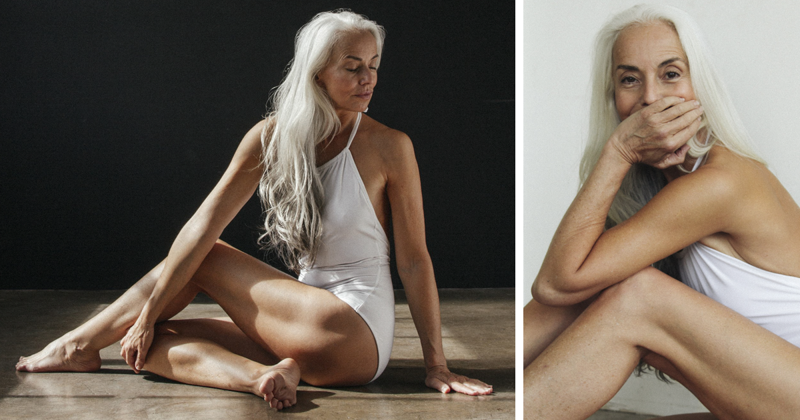 61-летняя модель рекламирует купальники и делится секретами красоты