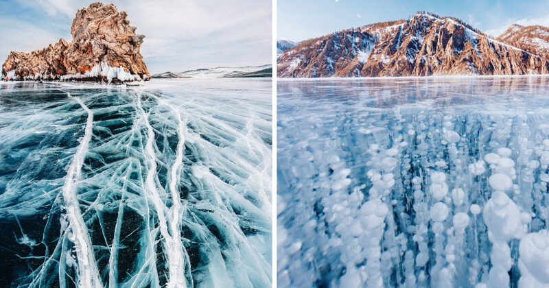 Замерзший Байкал: красота самого глубокого и древнего озера на Земле