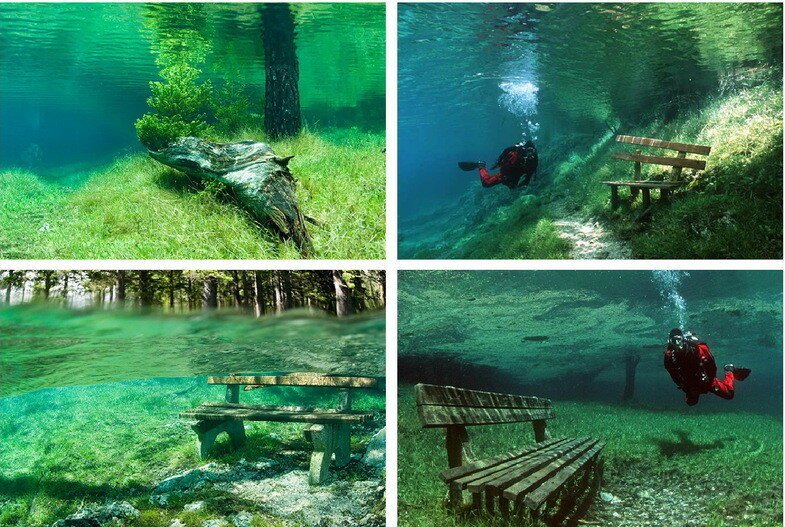 Парк, который полгода находится под водой