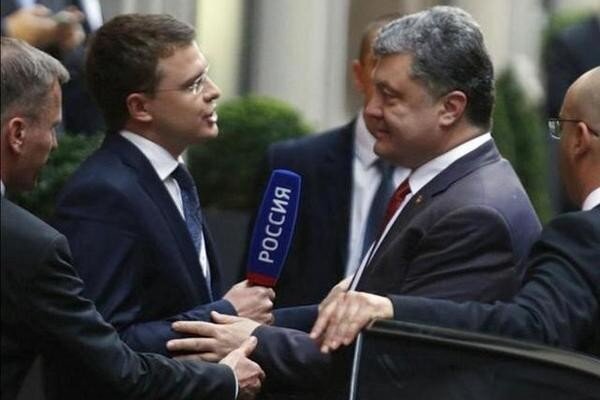 Обет молчания: Почему Порошенко не захотел говорить с российскими журналистами?