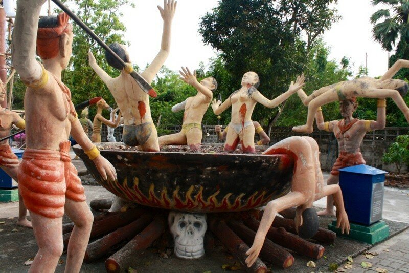 Музей Ада в Тайланде – адское место