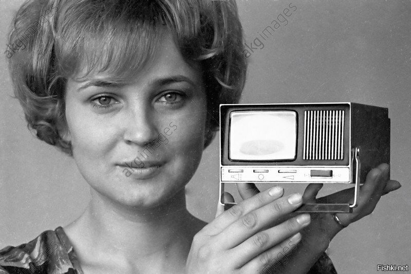 Мини-телевизор производства ПО &quot;Монолит&quot;(Витебск), 1975 год