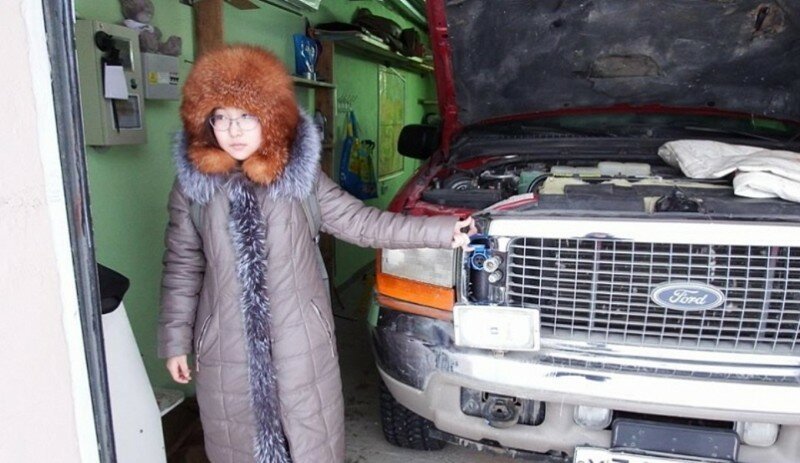 14-летняя ученица решает зимнюю проблему автомобилистов