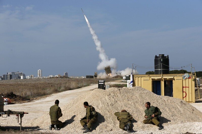 Израиль обстрелял позиции хамас