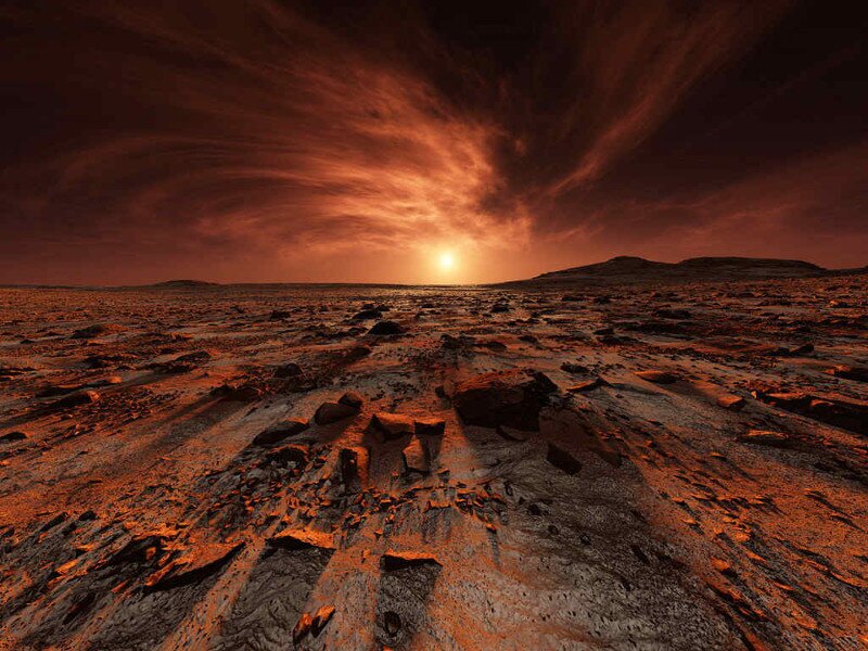 Марсоход "Кьюриосити" перевернул представления о прошлом Красной планеты