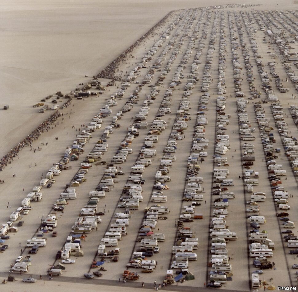 Пляж в Калифорнии, 1982 год
