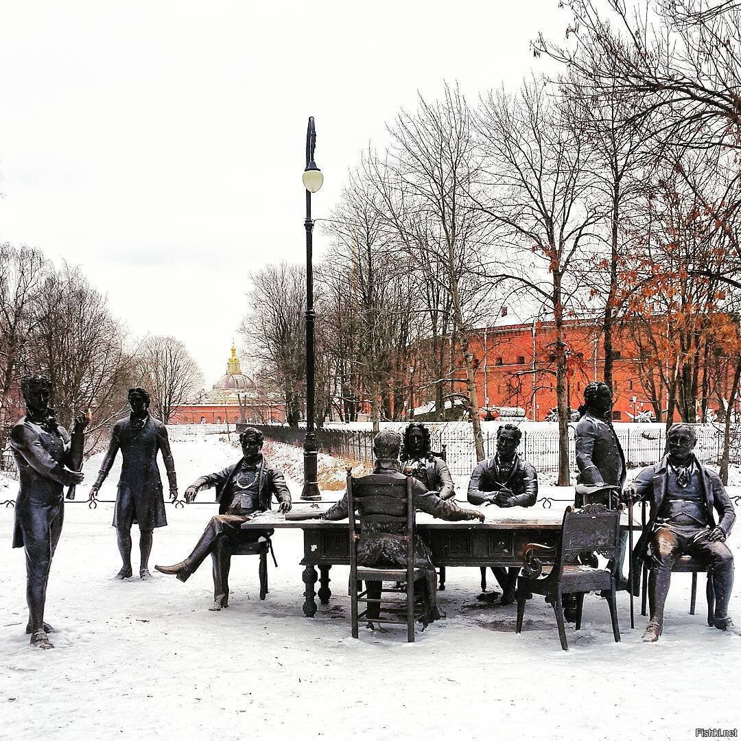 Зодчие Санкт-Петербурга в Александровском парке