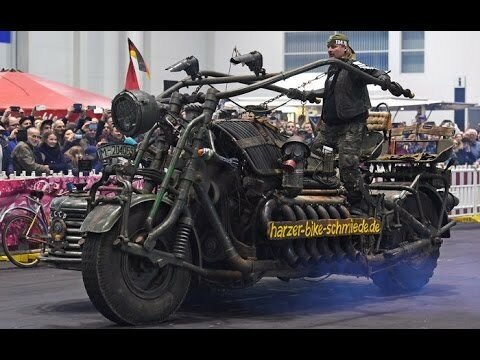 Самый большой мотоцикл в мире "Екатерина Великая"