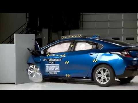 Краш-тест Chevrolet Volt, первый в 2017