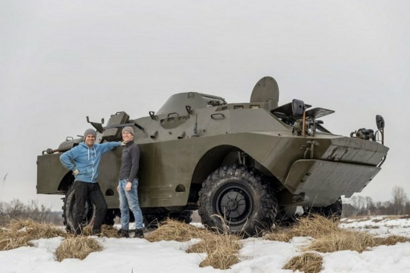 БРДМ-2 с консервации в личное пользование