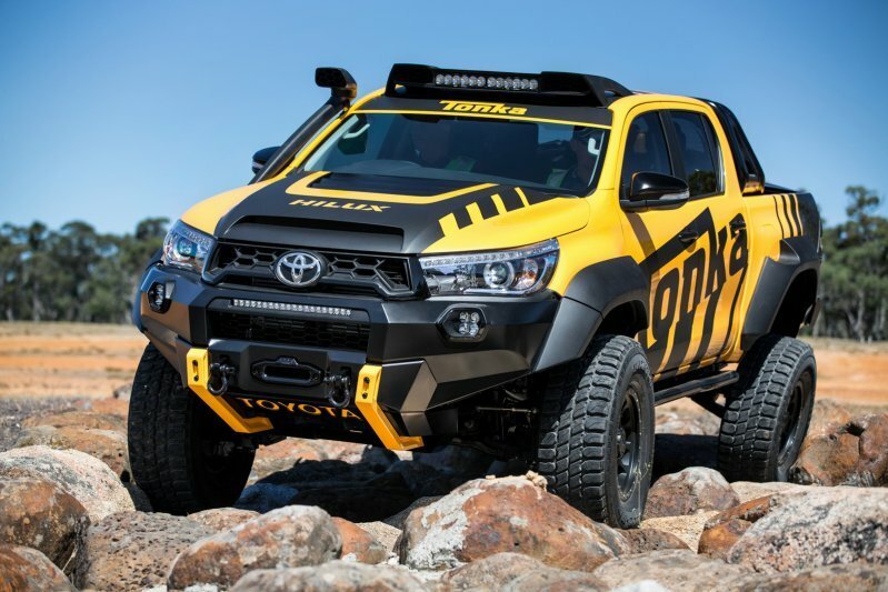 Экстремальный пикап Toyota HiLux по мотивам игрушек Tonka