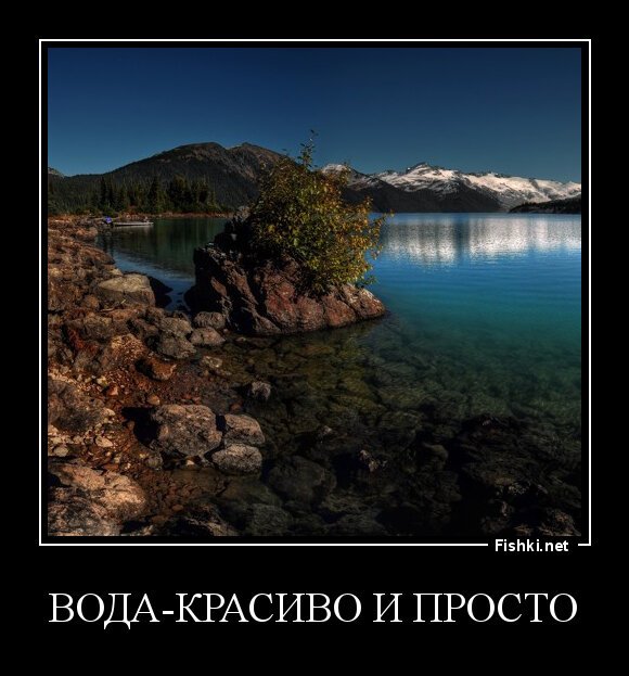 вода-красиво и просто