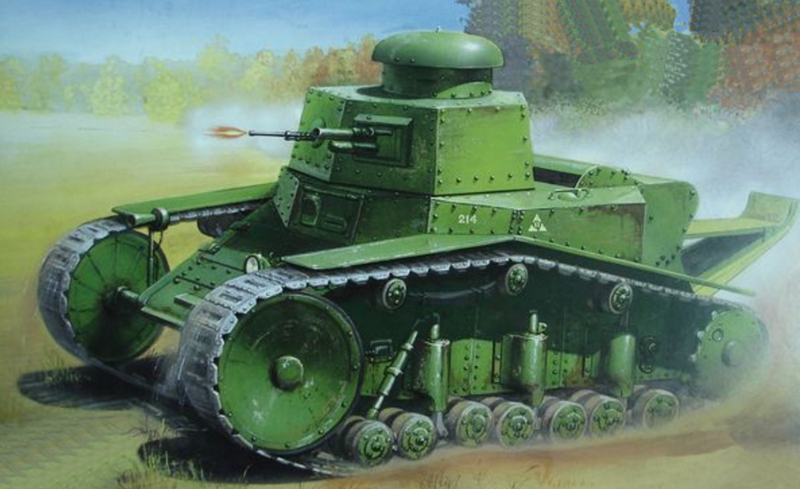 Т-18 (МС-1) - самый первый советский танк