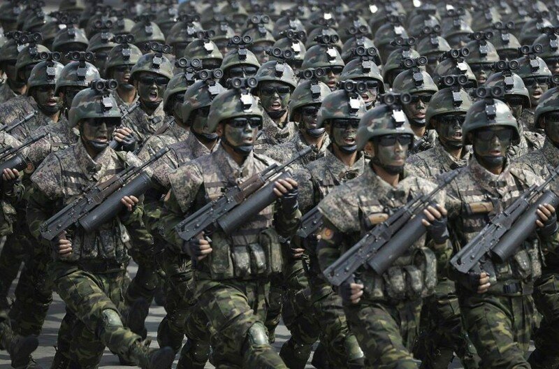Что за "зверь такой" в руках северо-корейского спецназа?