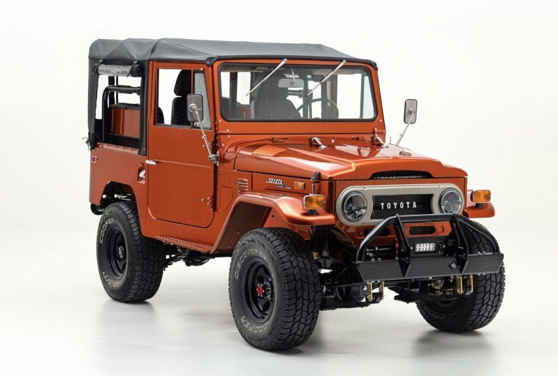 Восстановленный Toyota Land Cruiser FJ40 1972 года от FJ Company