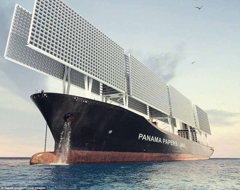 Архитекторы создали корабль-тюрьму для неплательщиков налогов