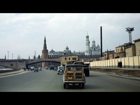 сьомки Москвы 50х годов в Full HD качестве)