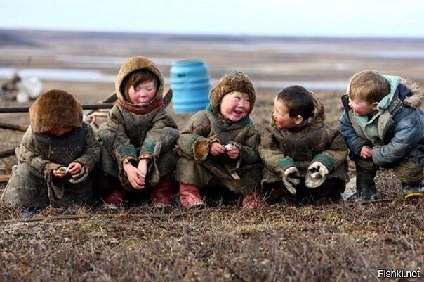 Дети, живущие за полярным кругом, Тазовский полуостров