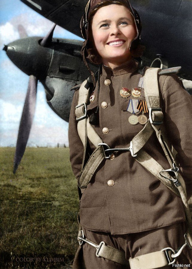Мария Долина – советская лётчица, Герой Советского Союза, 1945