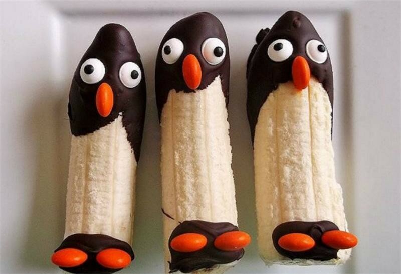 Бананы-пингвины