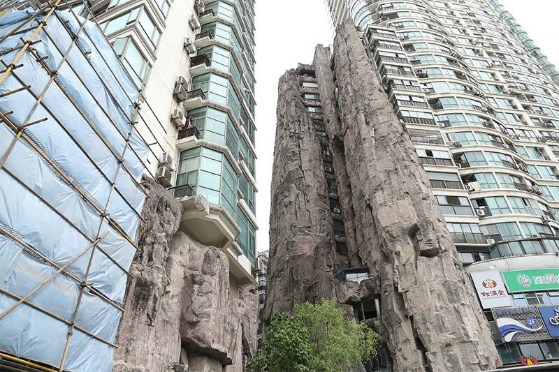 Апартаменты с видом на горы в центре Шанхая