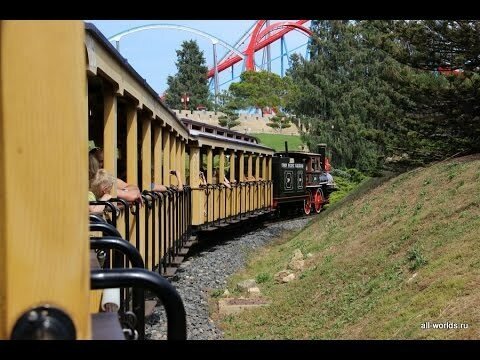 PortAventura Park. Аттракцион Северный вокзал Estació del Nord