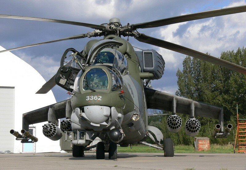 Легенда отечественной авиации Ми-24В «Крокодил»