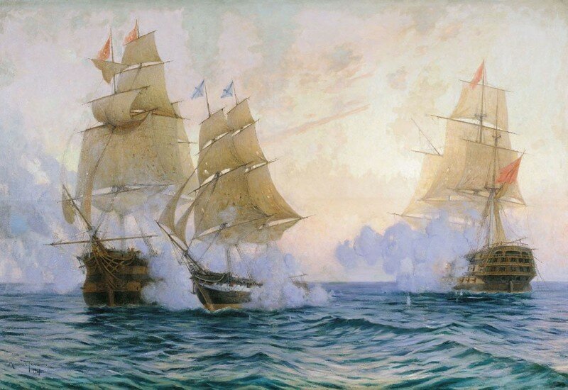 Победа русских в сражении у Босфора в ходе русско-турецкой войны (1828–1829)