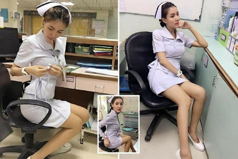 Медсестру уволили за откровенные наряды