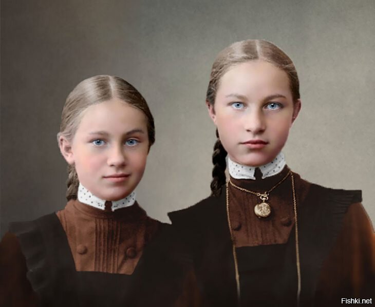 Гимназистки 1900 года