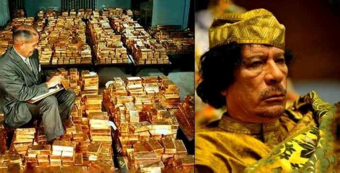 Муаммар Каддафи был убит из-за попытки создать новую валюту, обеспеченную золотом