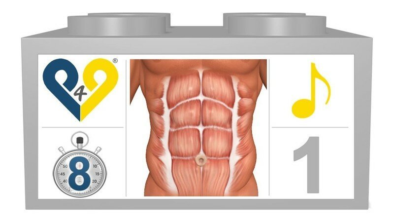 Отличный пресс за 8 минут! Освой 1 уровень для создания красивого тела