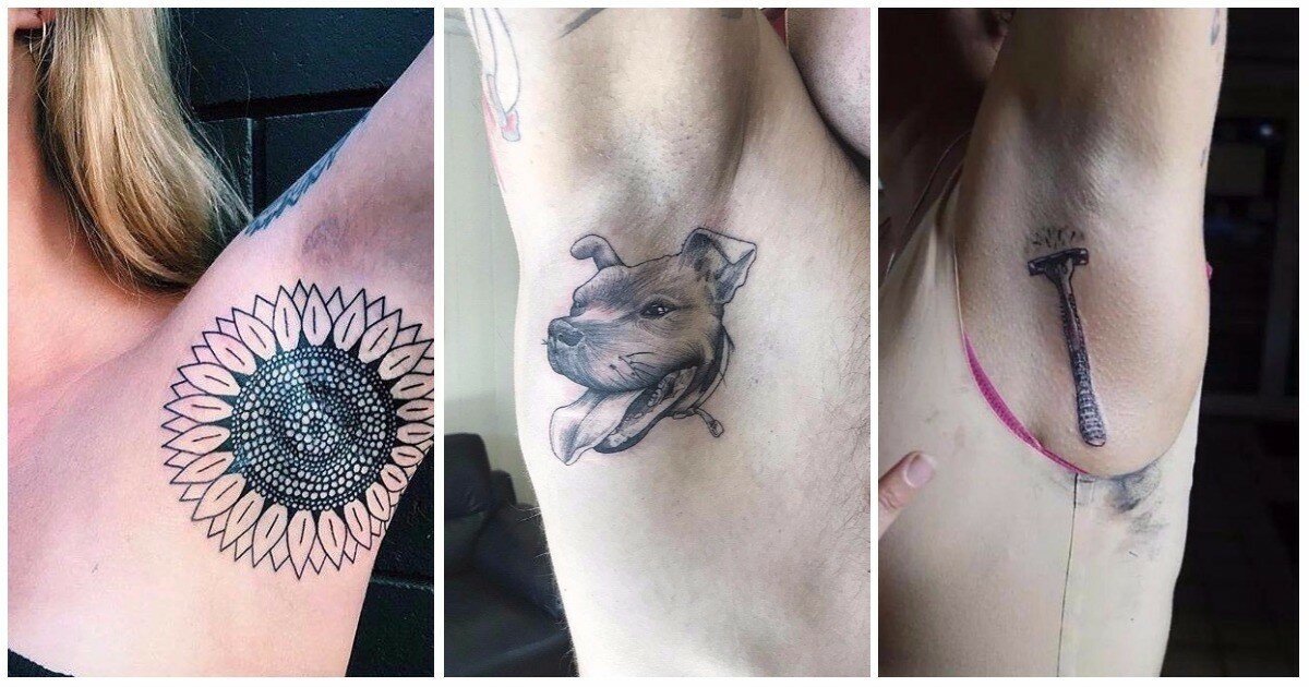 Татуировки под мышками — последний тату-тренд инстаграма