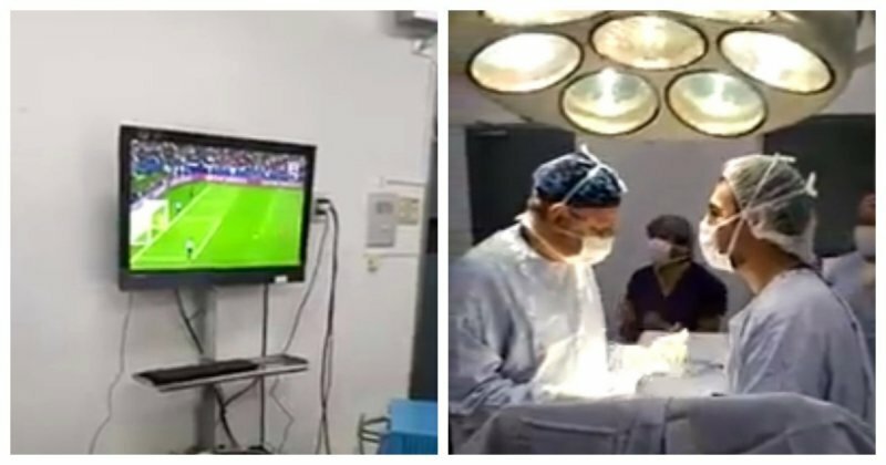 Мужики, может зашьете меня уже? Чилийские хирурги смотрели полуфинальный матч Кубка конфедераций во время операции 