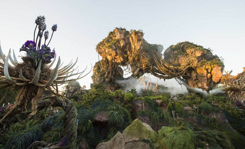 Тематический парк Pandora World of Avatar land в Disney World