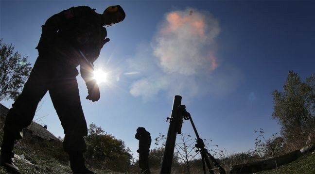 Донецкие ополченцы вооружились американскими минометами