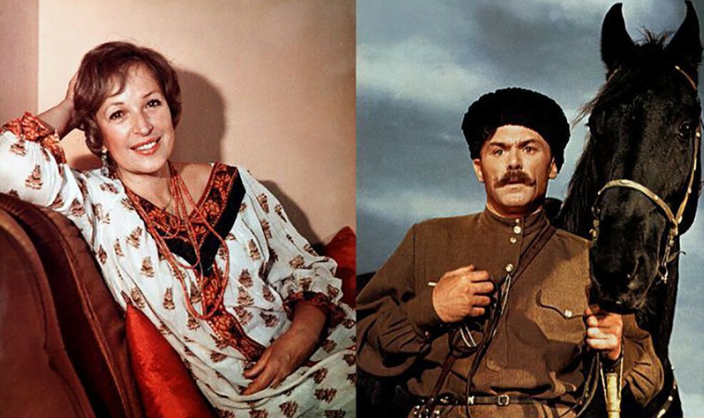Легенды советского кино: Клара Лучко и Сергей Лукьянов