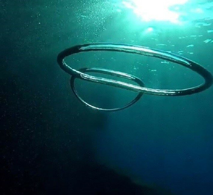 Удивительные вихревые кольца в океане