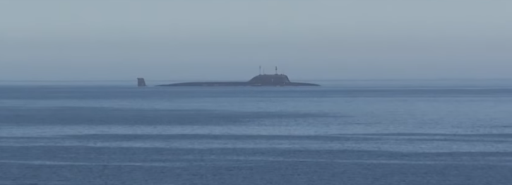 Минобороны опубликовало видео пуска ракеты "Калибр" с АПЛ "Северодвинск"