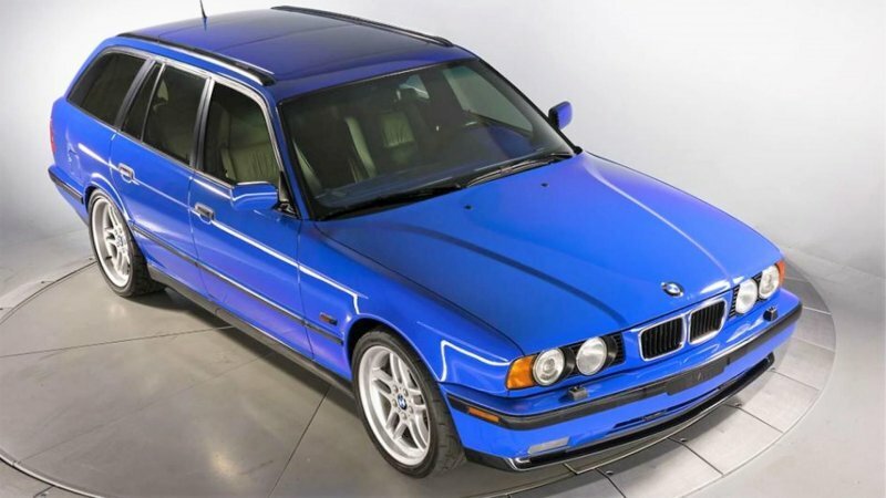 Голубой BMW M5 E34, выпущенный всего в двух экземплярах