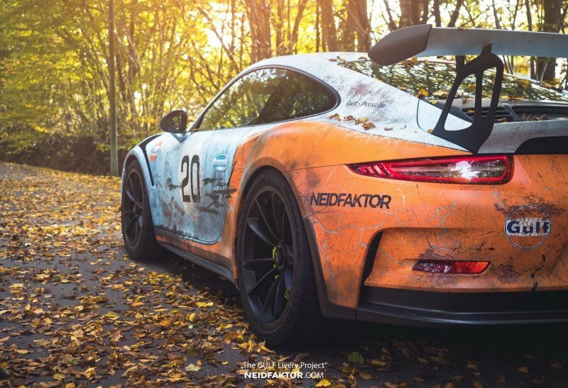 Немцы состарили новый Porsche 991 GT3 RS