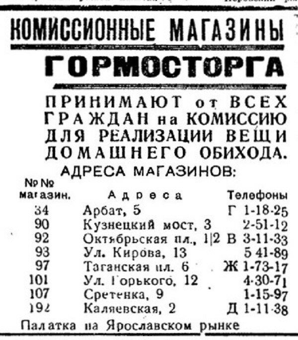 Хроника московской жизни. 1930-е. 20 сентября