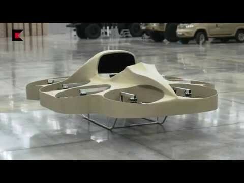 Концерн «Калашников» представил действующий прототип летающего мотоцикла