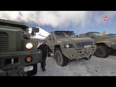 Военная приемка. На колесах в броне на Эльбрус