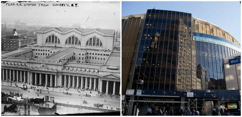 Пенсильванский вокзал - разрушенное архитектурное величие Нью-Йорка: исторические фото