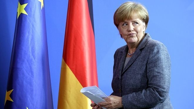 Меркель и ее политический шапито